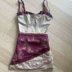 Mistress rocks corset set 2 piece by house of cb! Sexy party dress!